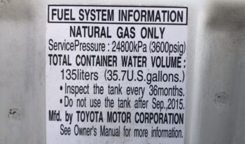 2001 Toyota Camry Natural Gas LE full